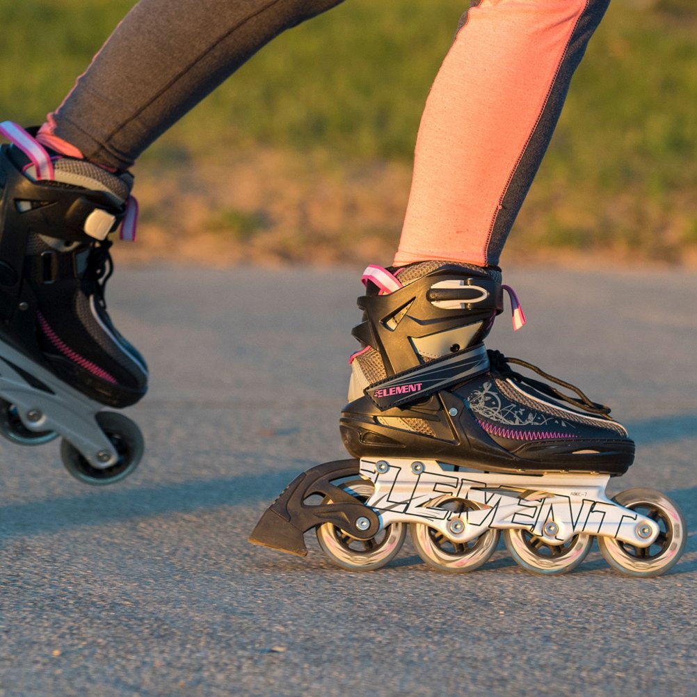 5th Element Lynx Inline Skates for Women with Adjustable Strap, 80mm Wheels, and Soft Boot | Inline Skates Perfect for Roller Derby, Roller Hockey, and Fitness Skating - Image 5