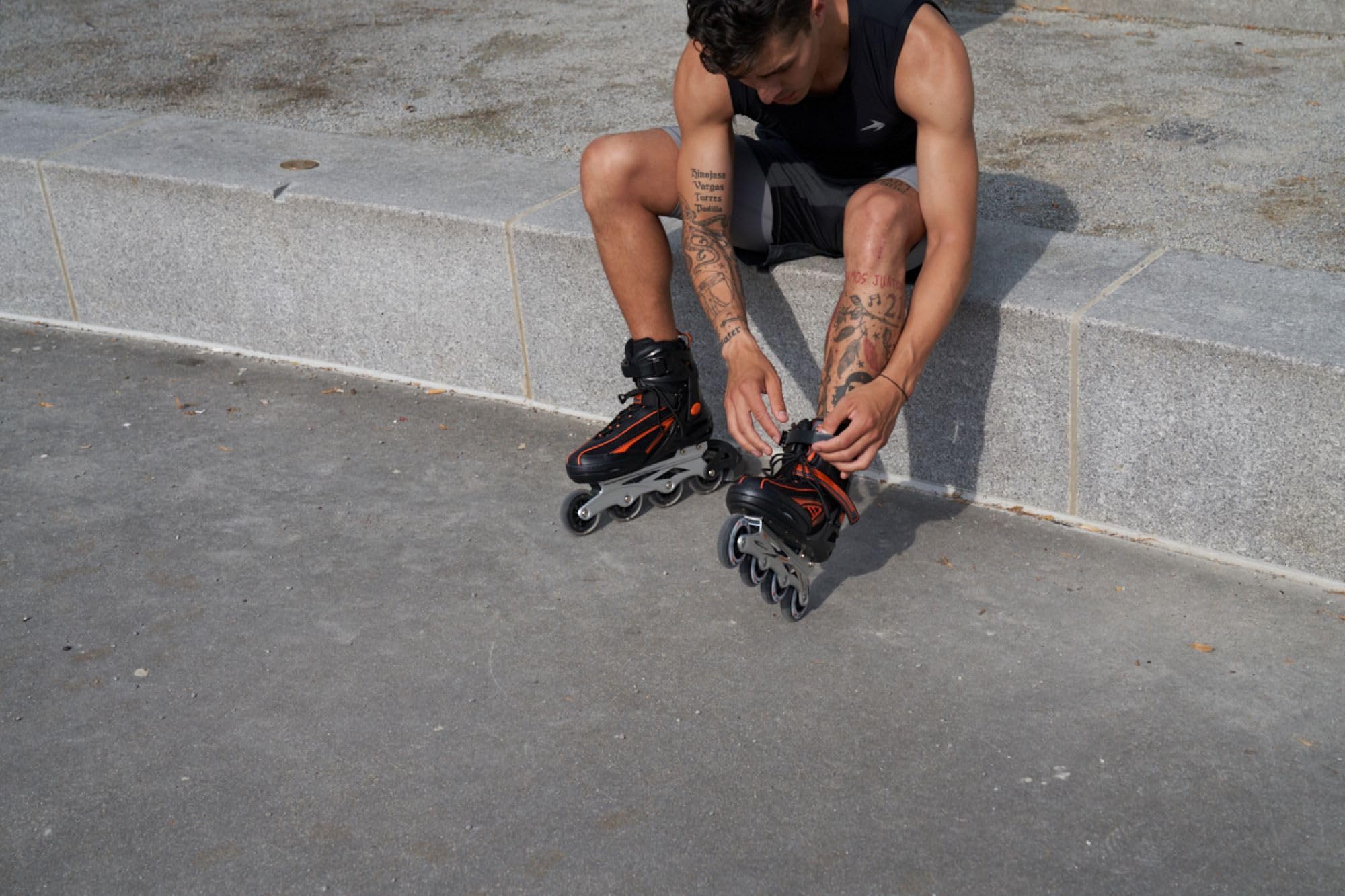 Panther Inline Skates Men with Adjustable Strap, 82mm Wheels - Soft Boot Fit for Comfort | Roller Derby Long Distance Skates for Recreational Fitness & Outdoor Street Hockey - Image 7